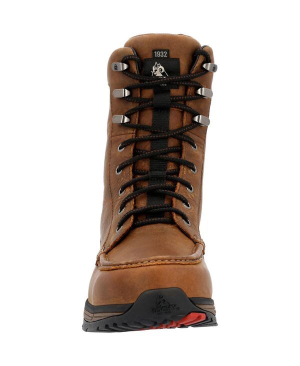 ロッキー メンズ シューズ ブーツ・レインブーツ ROCKY Mens Treadflex Waterproof Work Boot Crazy horse