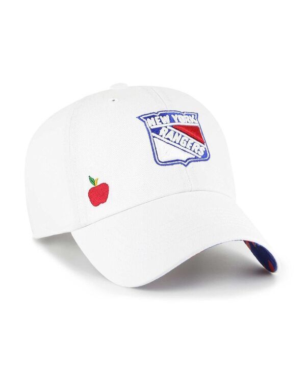 47 ブランド レディース アクセサリー 帽子 47 Brand Womens White New York Rangers Confetti Clean Up Adjustable Hat White ホワイト