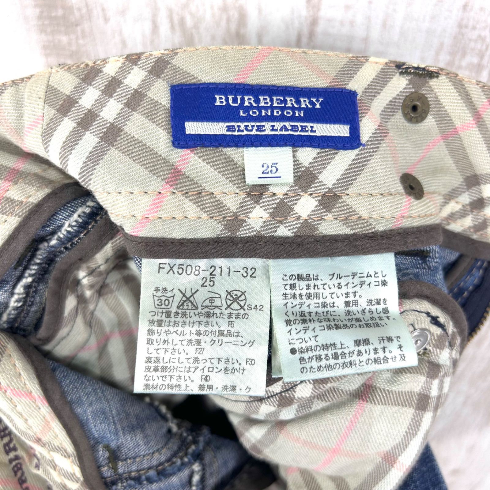 00s BURBERRY BLUE LABEL バーバリーブルーレーベル ノバチェック