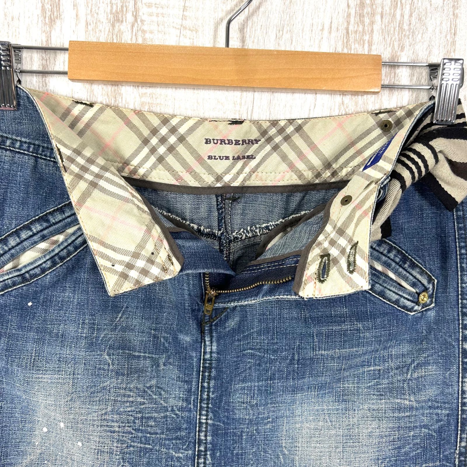 00s BURBERRY BLUE LABEL バーバリーブルーレーベル ノバチェック