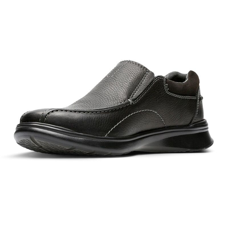 クラークス メンズ シューズ スリッポン・ローファー ClarksR Cotrell Step Mens Loafers Black Oily ブラック