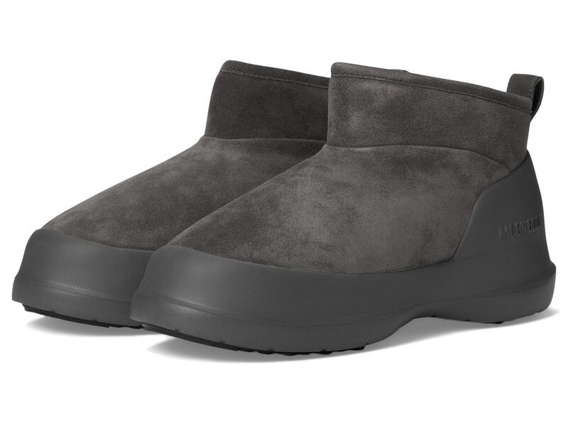 ムーンブーツ メンズ シューズ ブーツ・レインブーツ スエード MOON BOOT Luna Low Boot Suede Anthracite