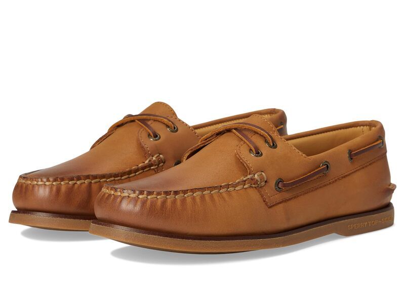 スペリー メンズ シューズ スリッポン・ローファー Sperry Gold AO 2Eye Medium Beige ベージュ