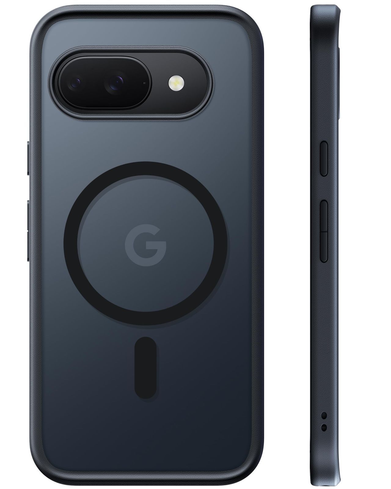 特価 防指紋 防滑 黄変防止 エアバッグクッション 半透明 ワイヤレス充電対応 搭載マグネット 衝吸収 カラー交換可能ボタン ケース pixel 用 10a 10a ケース Pixel Guardian-Mag Google ブラック TORRAS 4,656円