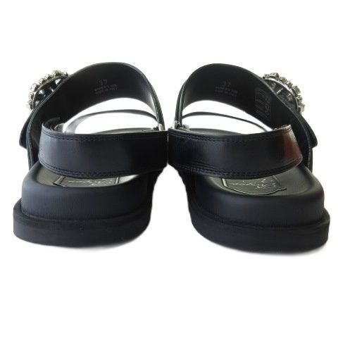 ロジェヴィヴィエ ROGER VIVIER フラット サンダル シューズ ビジュー