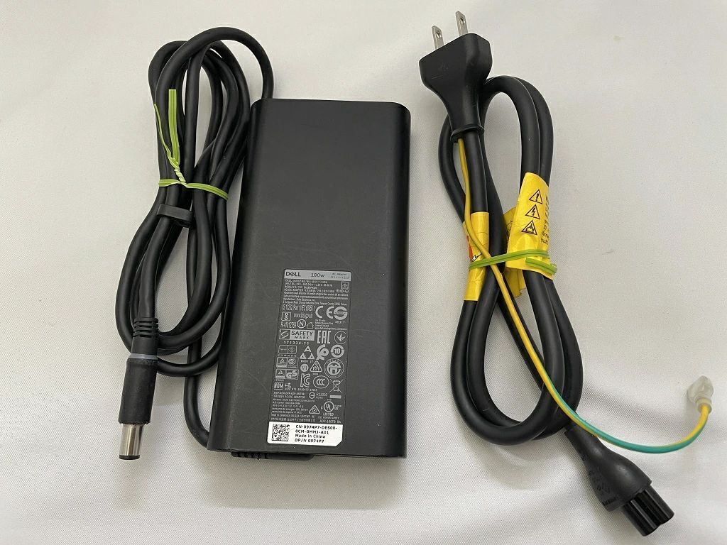 【PSE認証済み】[]純正 DELL デル 19.5V 9.23A 180W DA180PM180 薄型 電源ACアダプターHA180PM181代替 電源ケーブル付属 4,368円