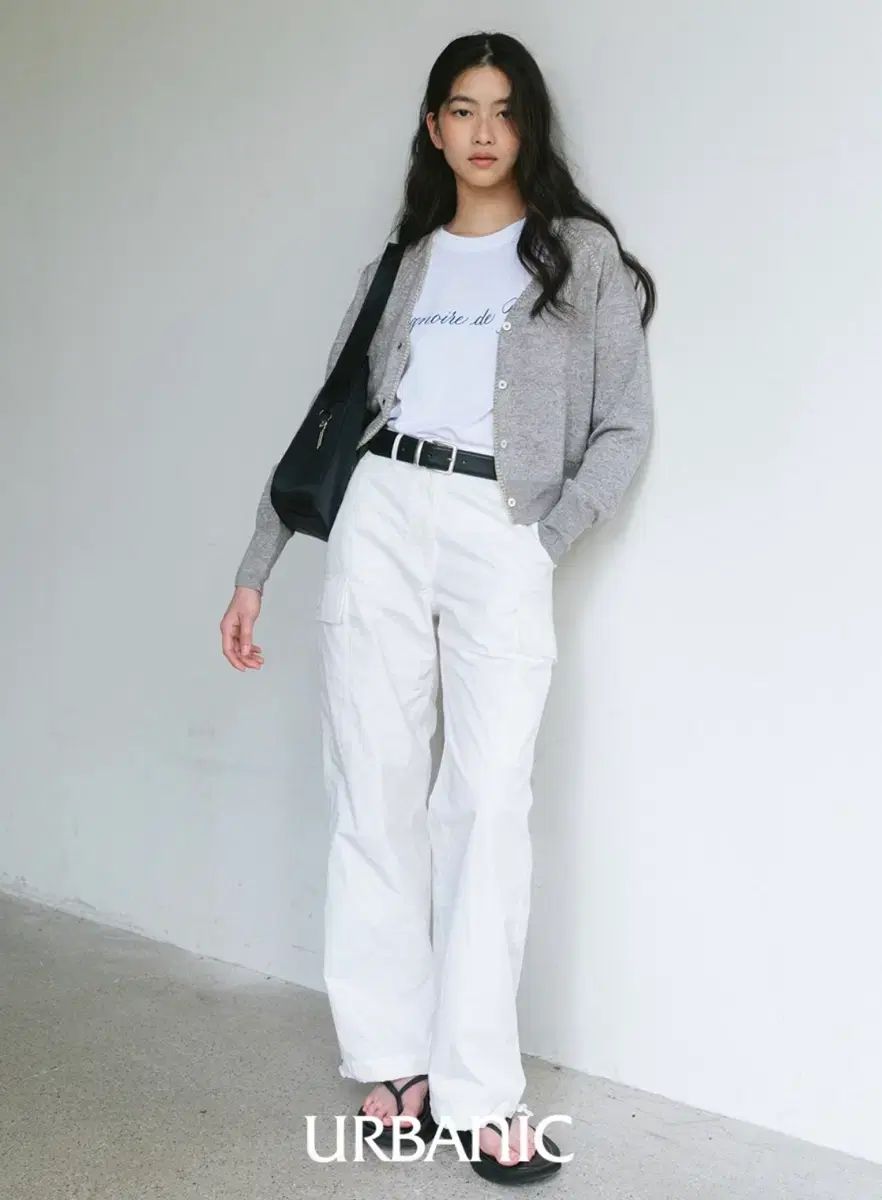 アーバニック30 リップストップ カーゴパンツ 白 S