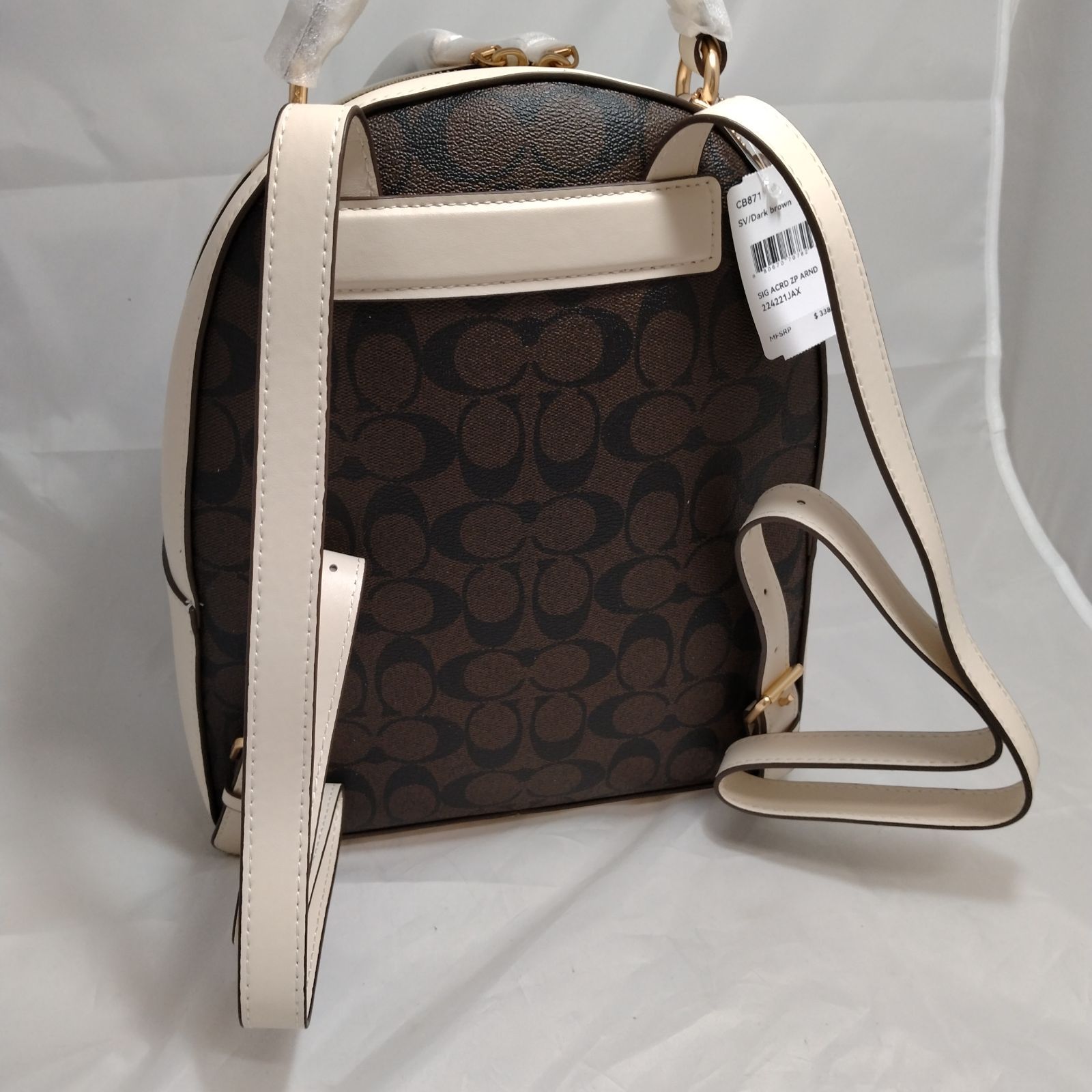 【新品未使用】COACH コーチ ロゴ入り リュック バックパック CB871 新品未使用】COACH コーチ ロゴ入り リュック バックパック CB871