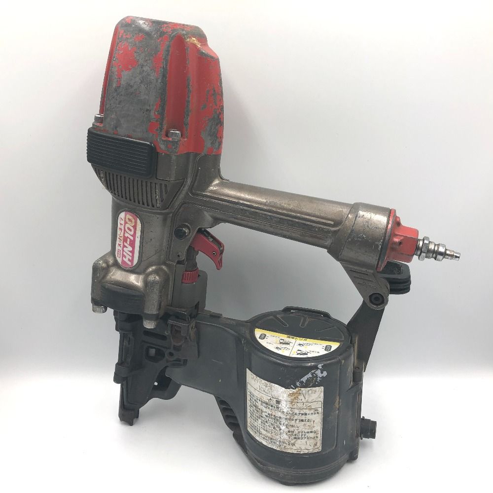 MAX マックス 100mm 釘打機 高圧コイルネイラ スーパーネイラ プラシート連結釘 本体のみ HN-100 中古