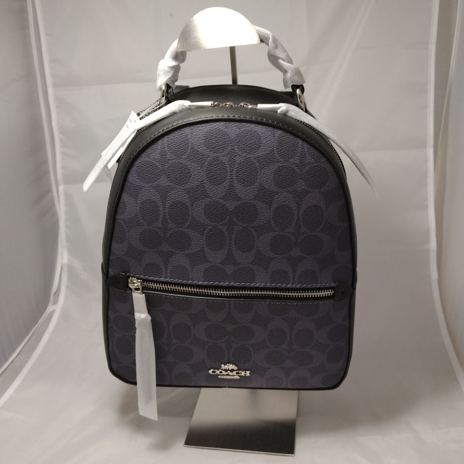 新品未使用】COACH リュックサック シグネチャー 91501 ブルー - メルカリ