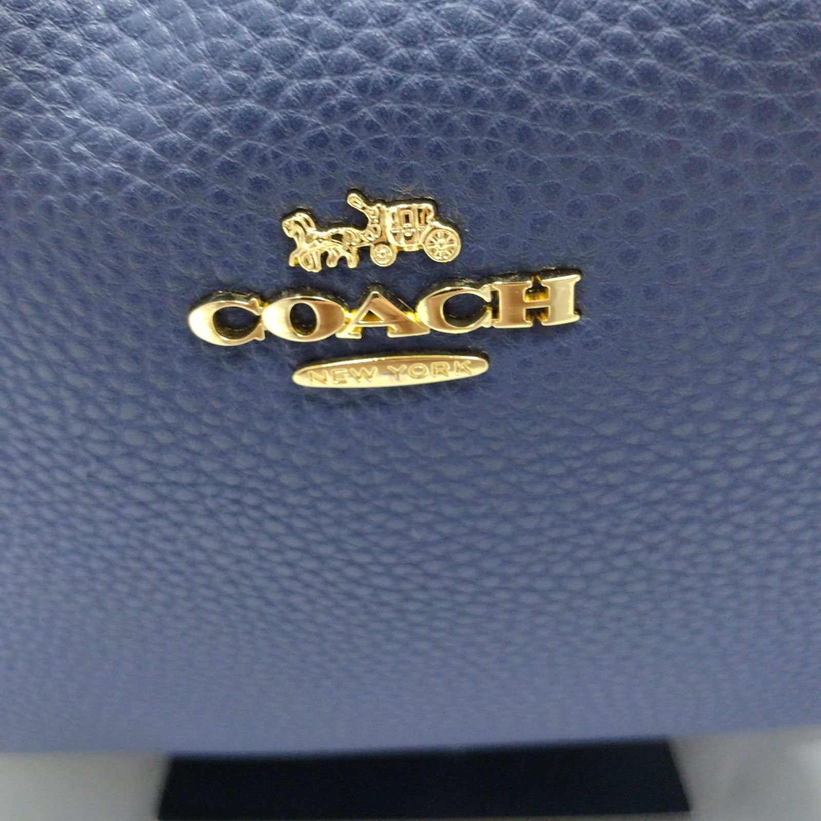 新品未使用】COACH リュック ブルー デニム CZ778 ブルー - メルカリ