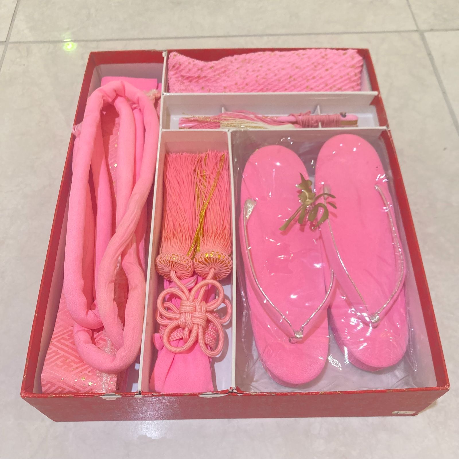 婚礼用 筥迫セット ピンク 花嫁 和装小物 草履セット 白無垢 色打掛 