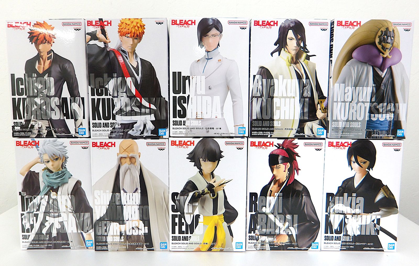 BLEACH ブリーチ SOLID AND SOULS フィギュア 20点セット