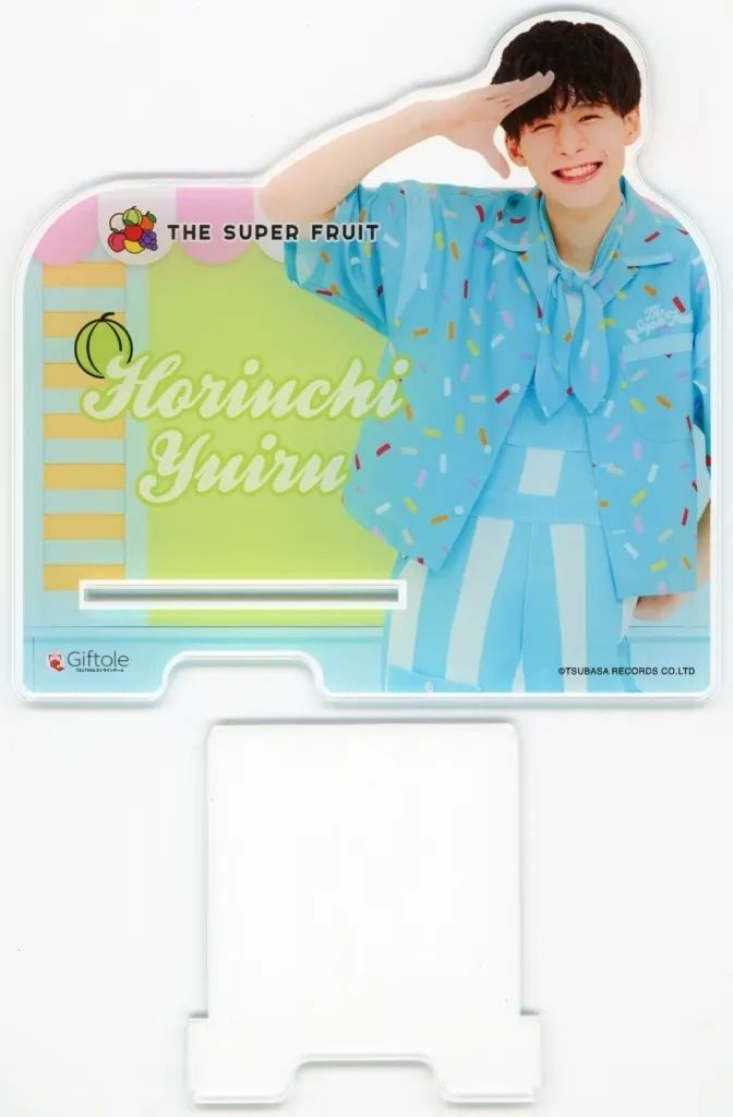 中古】モバイル雑貨 堀内結流 アクリルスマホスタンド 「THE SUPER