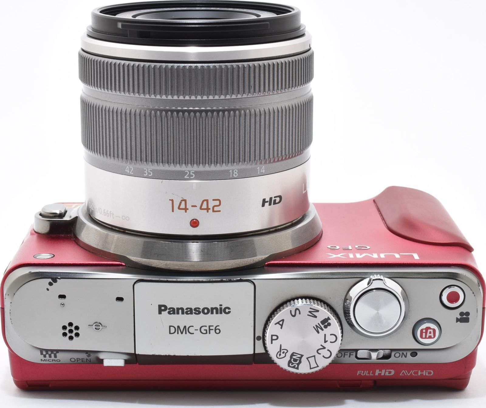 Panasonic LUMIX DMC-GF6/14-42mmレンズ #3271 B18[7341]14 パナソニック Panasonic LUMIX DMC-GF6 ボディ 14-42mm