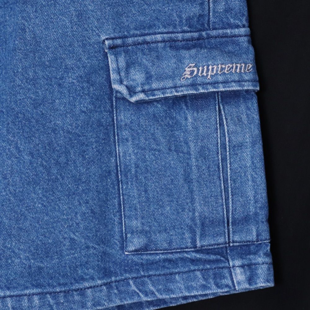 SUPREME Cargo Work Short Denim サイズ30 インディゴ - メルカリ