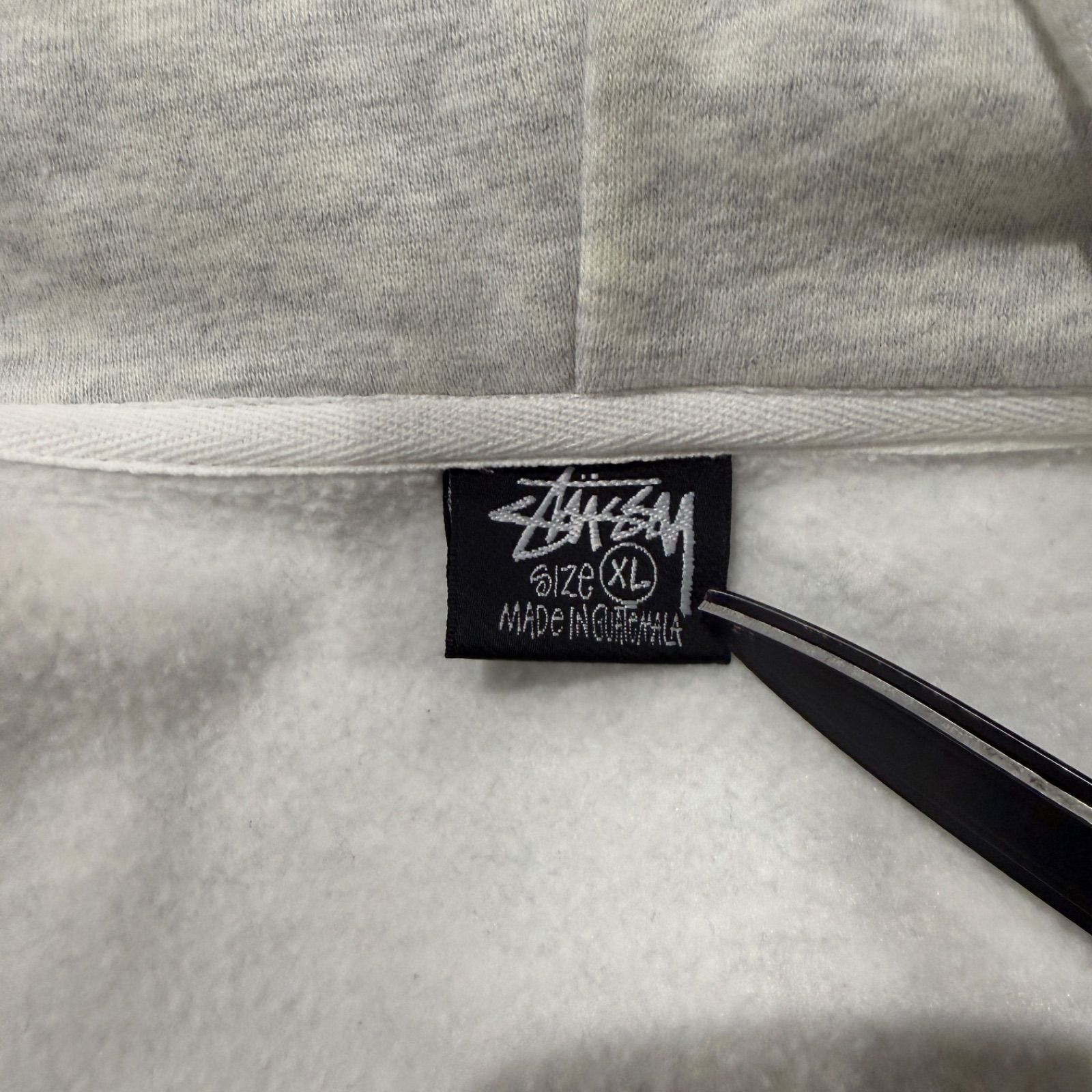 STUSSY / world tour zip hoodie sizeXL ステューシー 肉厚ジップ