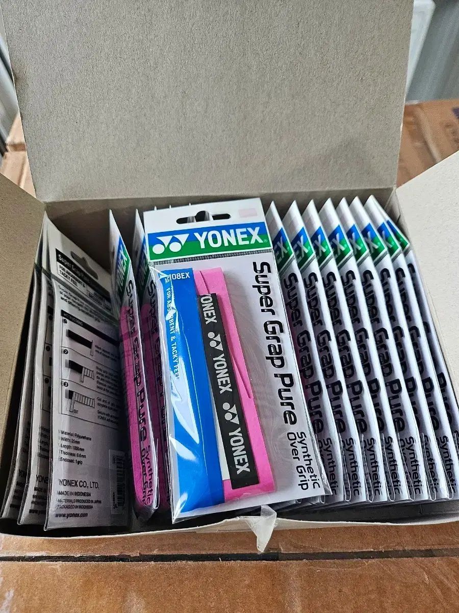 YONEX ヨネックス SUPER(スーパー) グリップ(グリップ) ピュア(ピュア) オーバ(オーバ)グリップ