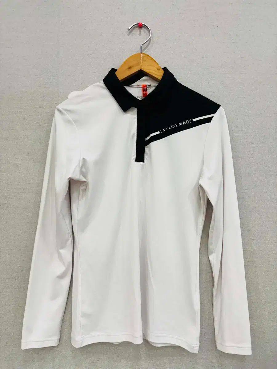 テーラーメイド ゴルフ 長袖 カラーTシャツ 白