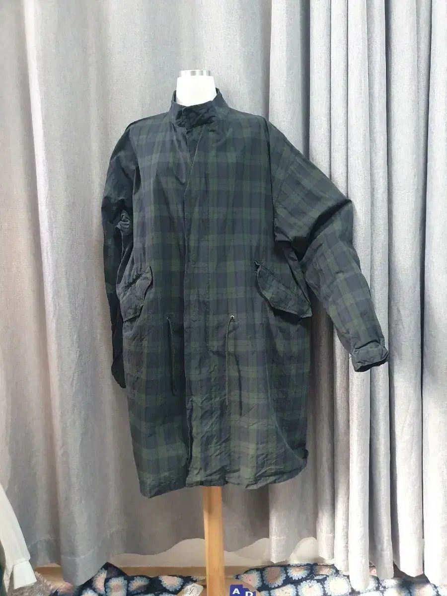パルティメント CHECK フィッシュテールパーカー