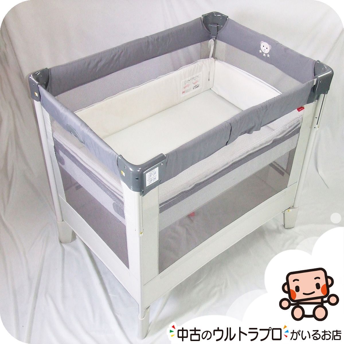 ベビー家具・寝具 【美品】Aprica ココネルエアー アップリカ ベビーベッド