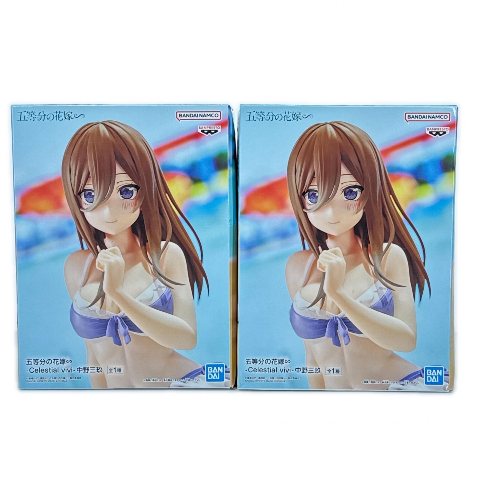 未使用 BANPRESTO 2点 まとめ売り 五等分の花嫁∽ -Celestial vivi 