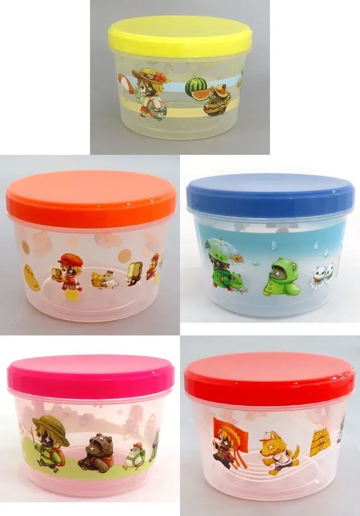 レトロト　まとめ売り　ディスペンサー　フードコンテナ 中古】食器 全5種セット レトルト フードコンテナ 「レトロト