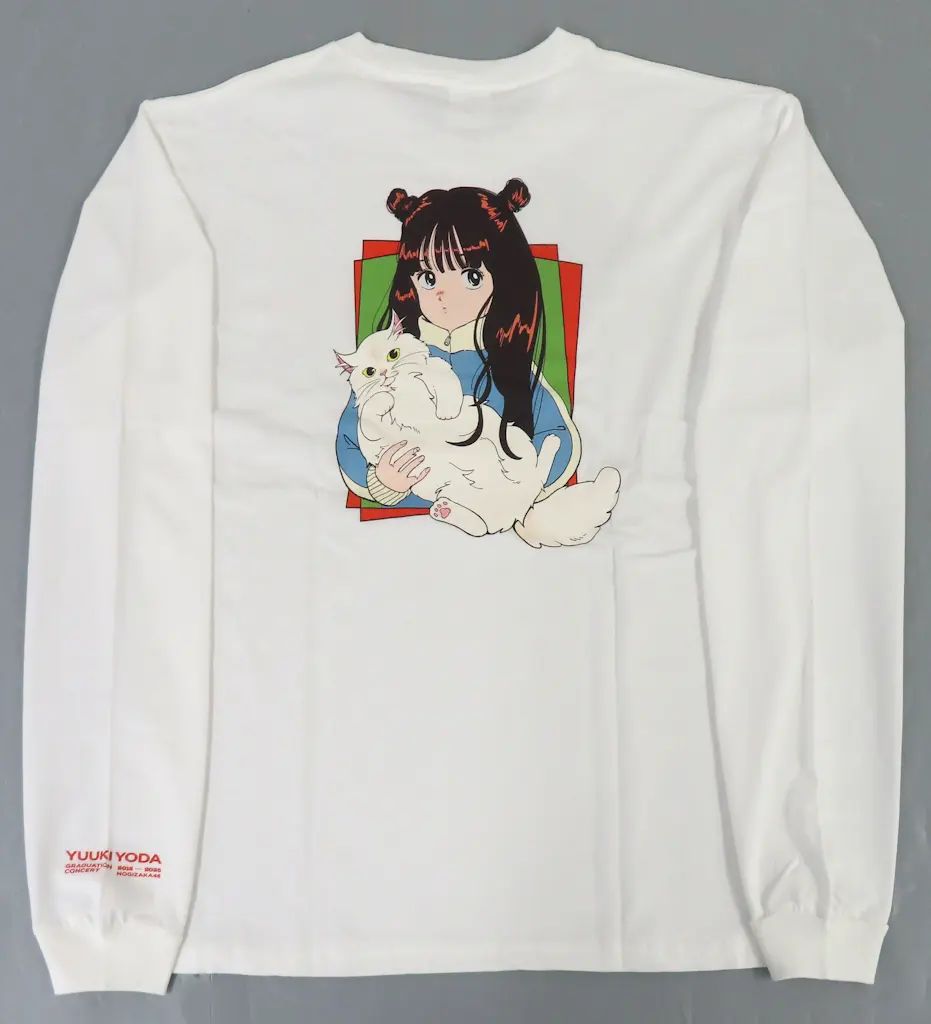【中古】Tシャツ 与田祐希(乃木坂46) よだいふくロンT ホワイト Mサイズ メンバープロデュースグッズ