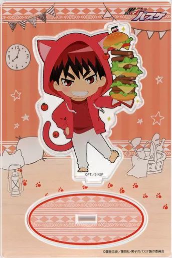 [Used] Acrylic Stand/Acrylic Panel Fire God Taiga Acrylic Stand “Kuroko's Basketball Hearthstone Camp in Namjatown” Mini Game Tent Garapon A Award