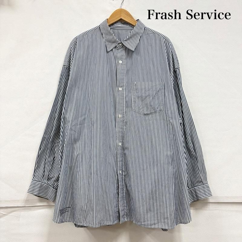 古着 FreshService フレッシュサービス レギュラー カラー ストライプ
