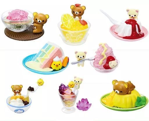 中古】トレーディングフィギュア 全8種セット 「リラックマ ひんやり 