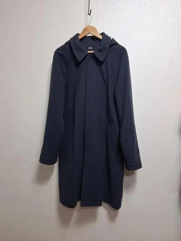 A.P.C. アペーセー ウールコート メンズ フードウールコート 105