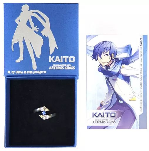 【中古】銀製品・指輪・アクセサリー(キャラクター) KAITO モチーフリング 11号 「VOCALOID×Artemis Kings」