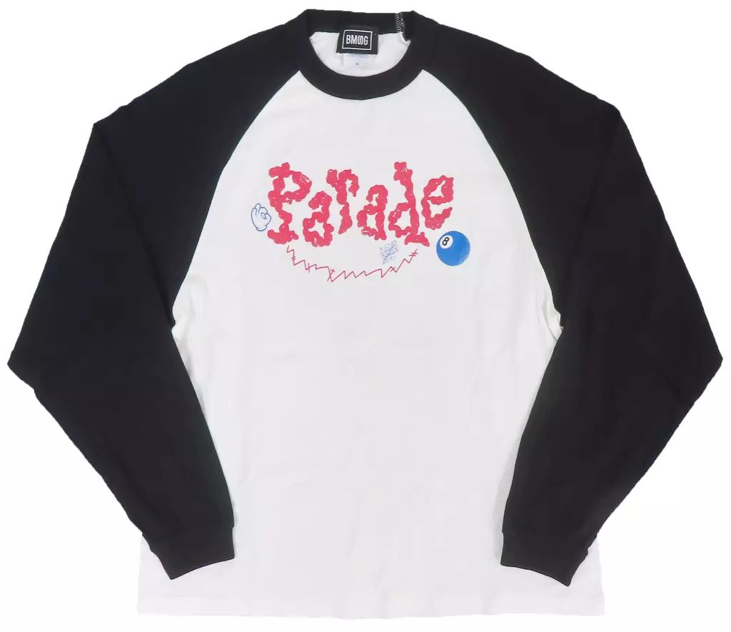 中古】Tシャツ MAZZEL “Parade”ラグランロングスリーブTシャツ