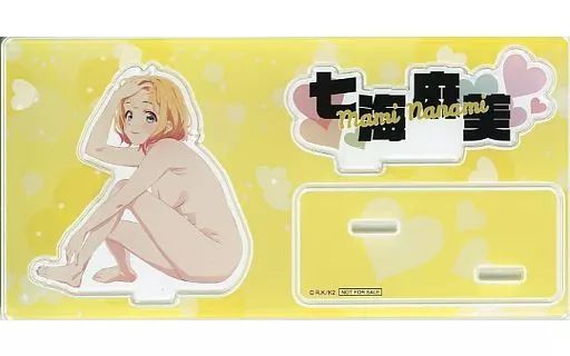 中古】アクリルスタンド・アクリルパネル 七海麻美 アニメ描き下ろし 