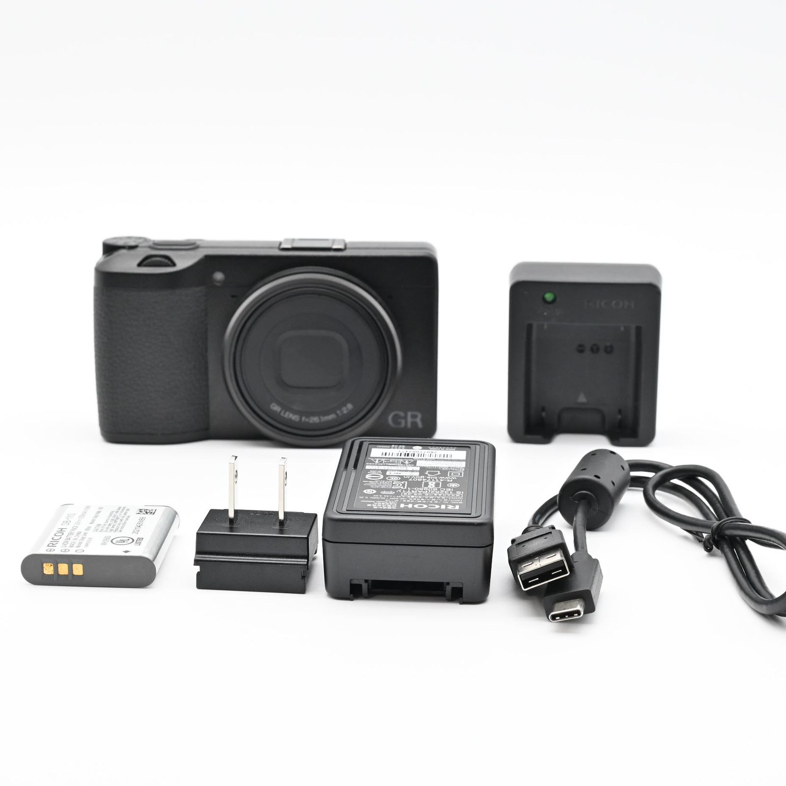 RICOH GR IIIx  ショット数 163回  充電器BJ-11付 RICOH GR IIIx ショット数 163回 充電器BJ-11付 - メルカリ