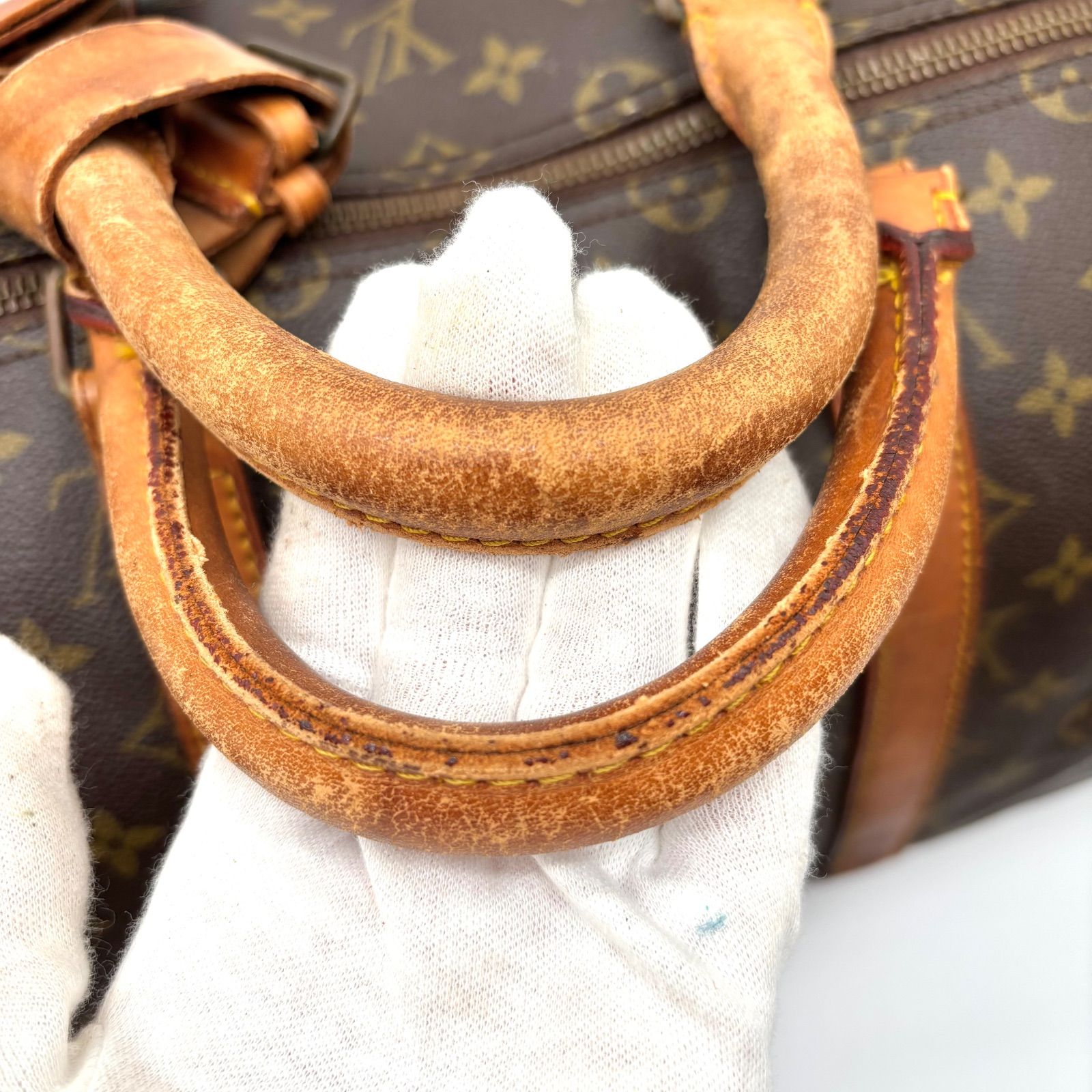 LOUIS VUITTON ルイヴィトン モノグラム キーポル55 ボストンバッグ 