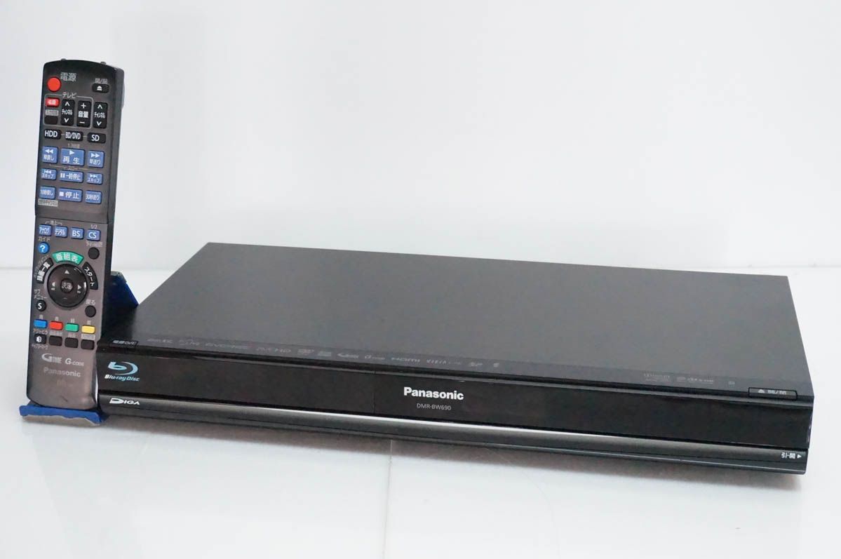 【中古】Panasonicパナソニック HDD搭載ハイビジョンブルーレイディスクレコーダー DMR-BW690 ブルーレイディーガ