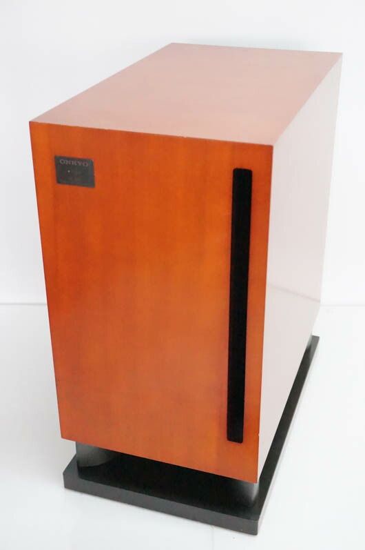 【中古】ONKYOオンキヨー アンプ内蔵サブウーファーシステム 75W SL-207