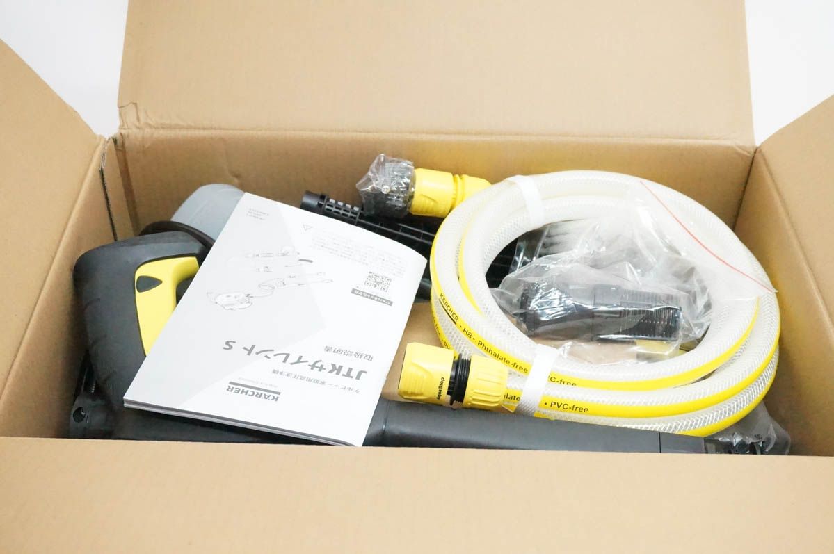 生活家電 未使用ケルヒャー家庭用高圧洗浄機 JTKサイレントS