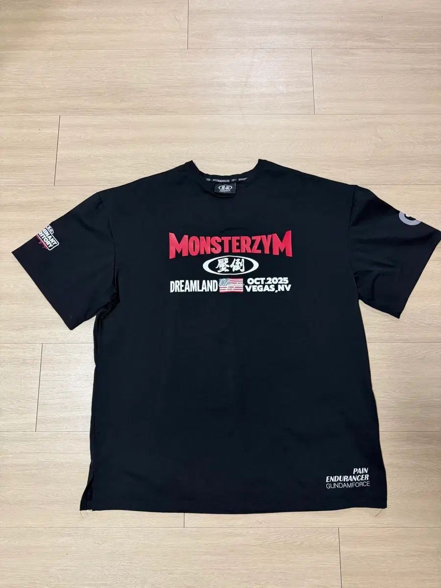 圧倒MONSTERジム 半袖Tシャツ
