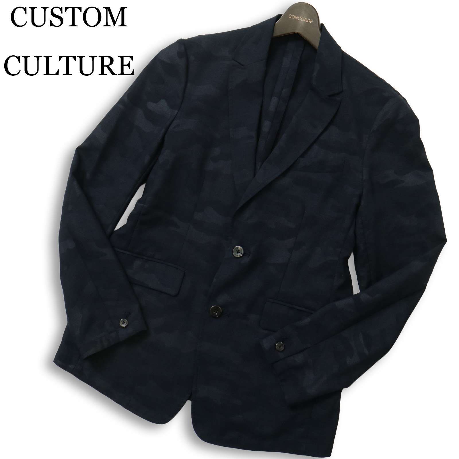 CUSTOM CULTURE カスタムカルチャー 春夏☆ 背抜き アンコン カモフラ 