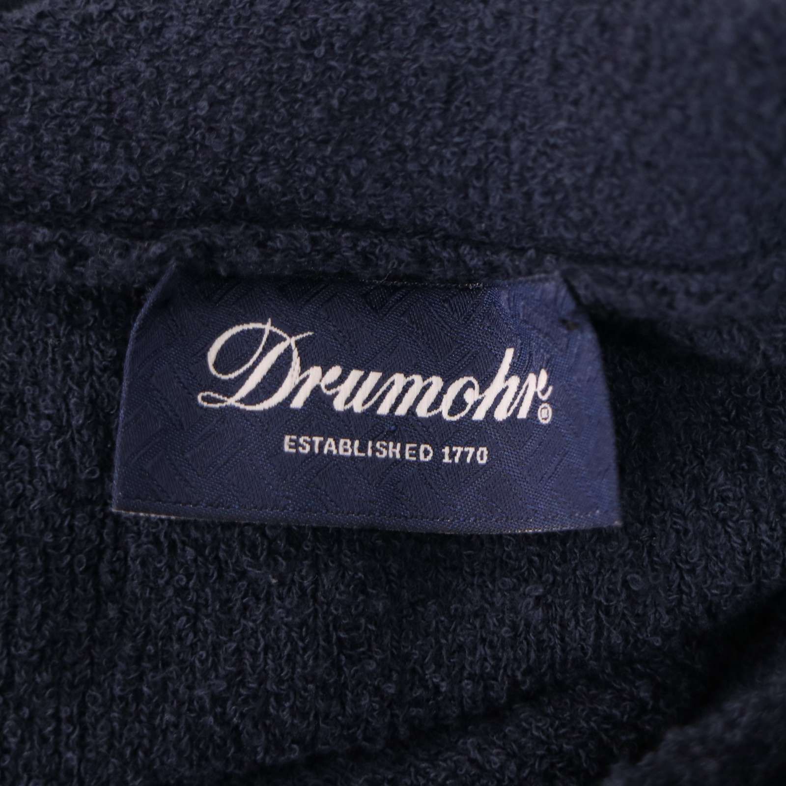 DRUMOHRドルモア ニットカーディガン ネイビー 46 【公式通販】