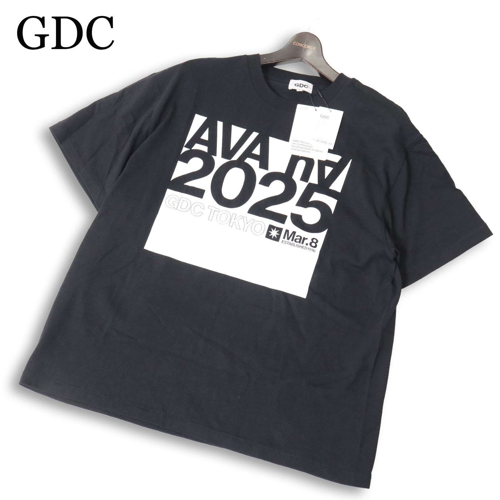 新品 25SS】 GDC ジーディーシー 【AVA-ha T】 GD0107 春夏☆ 半袖 