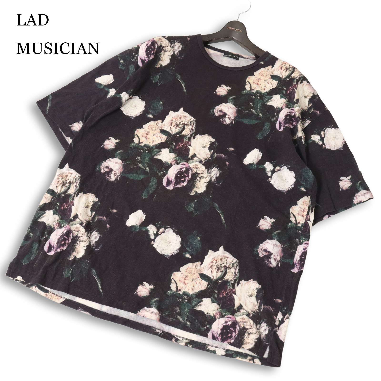 LAD MUSICIAN ラッドミュージシャン 【SUPER BIG T-SHIRT】 花柄 