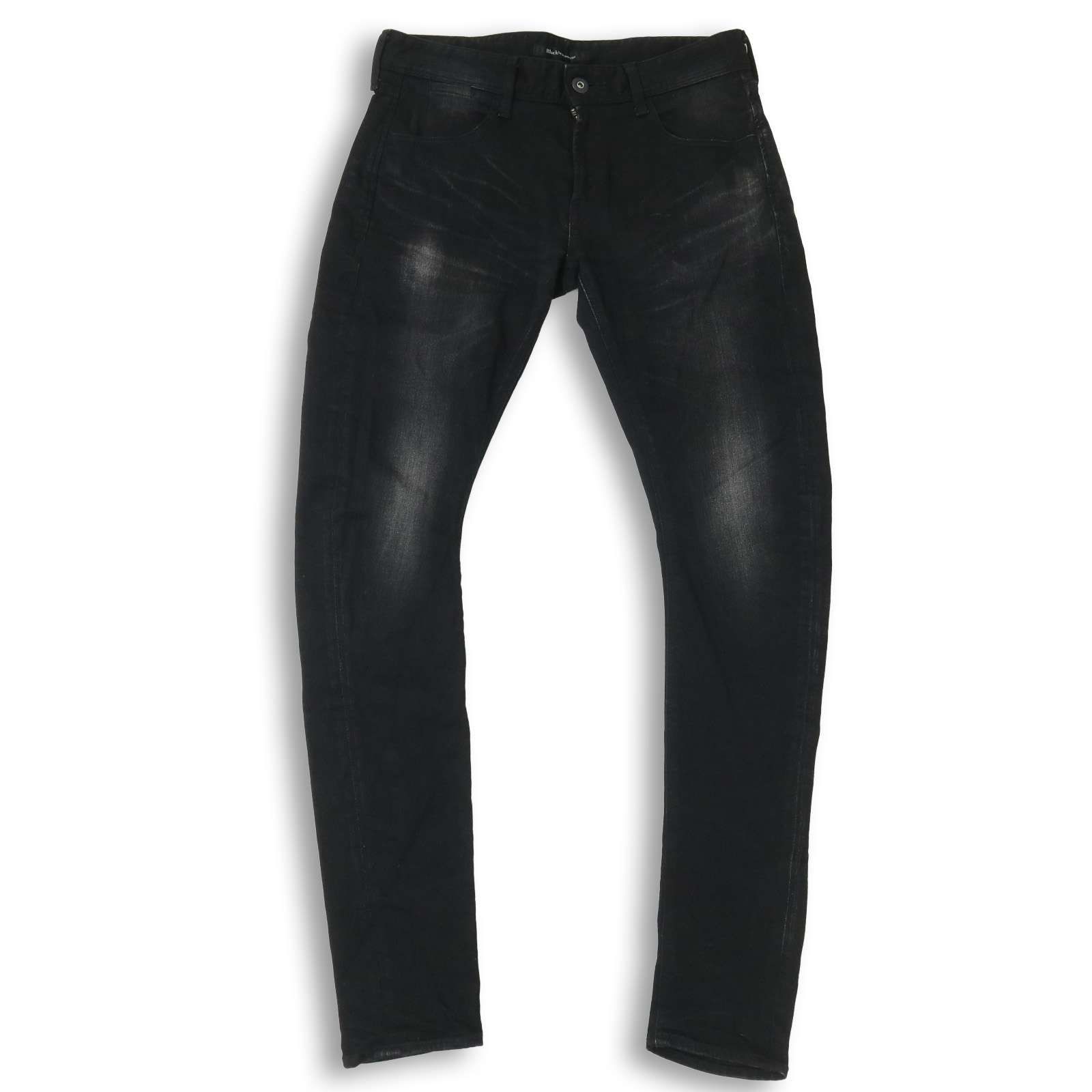 ☆BLACK by VANQUISH ストレッチ デニム パンツ 30 ブラック バイ 