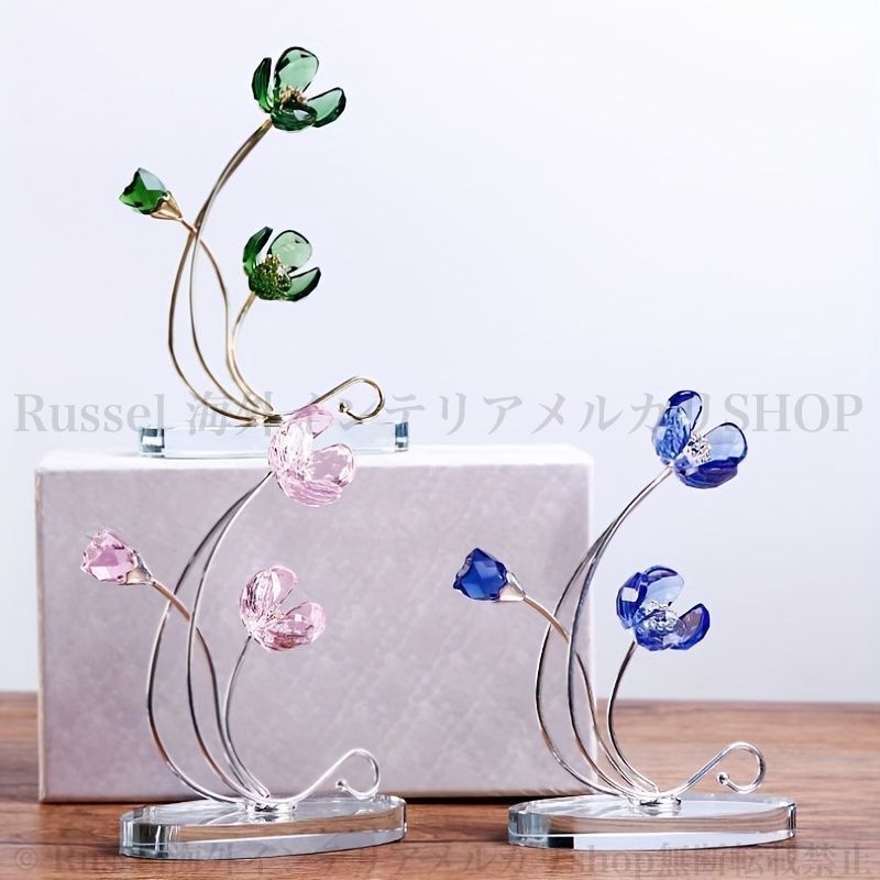 美品】小物入れ クリスタルガラス 兎 置物 インテリア 工芸品 A1555