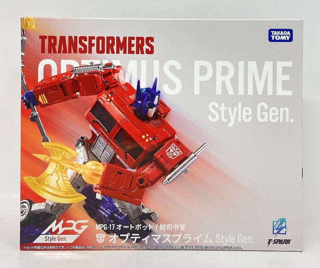 タカラトミー MPG スタイルGEN オプティマスプライム Style Gen. MPG17