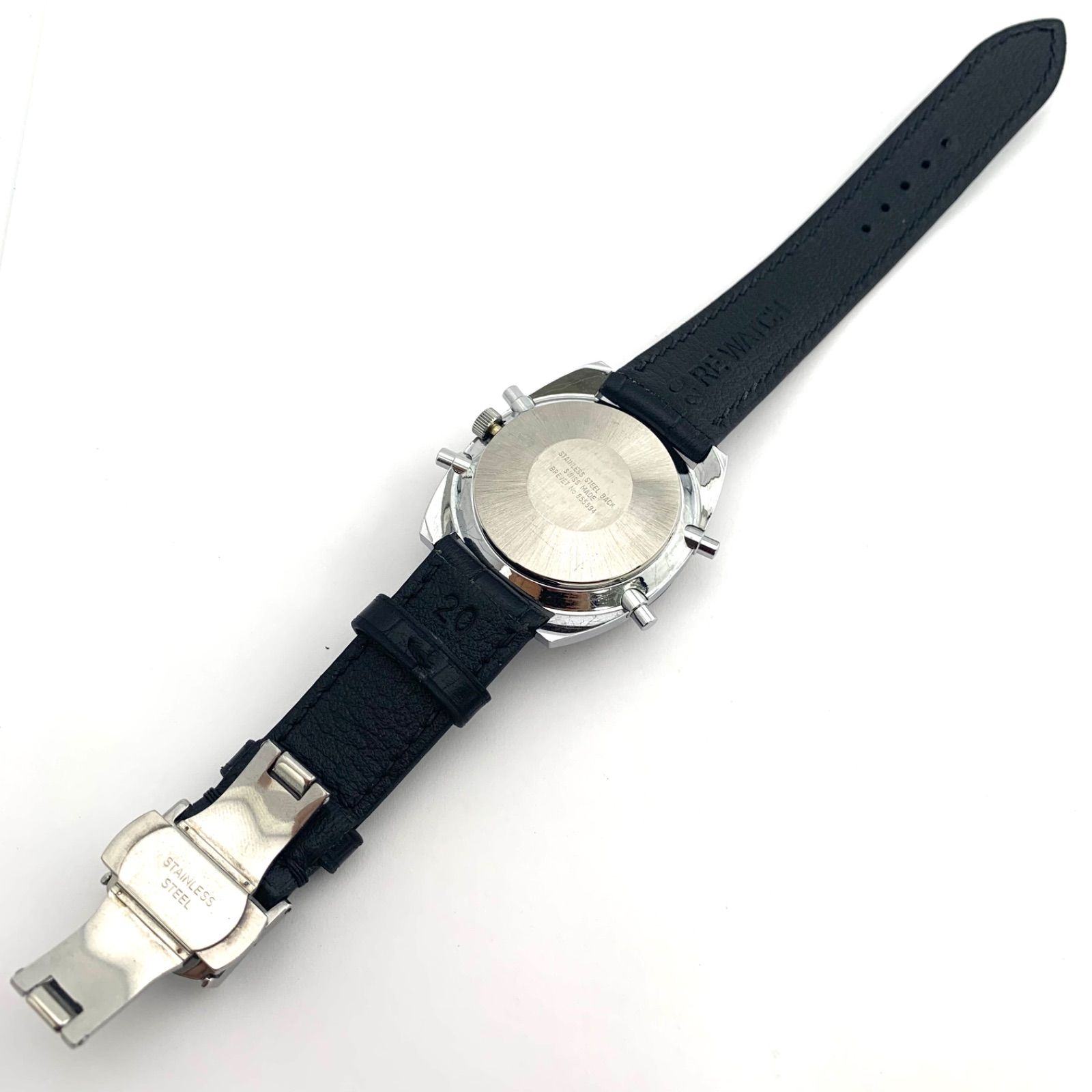 中古】BREVET No 855594 Swiss Made 腕時計 赤白 - メルカリ