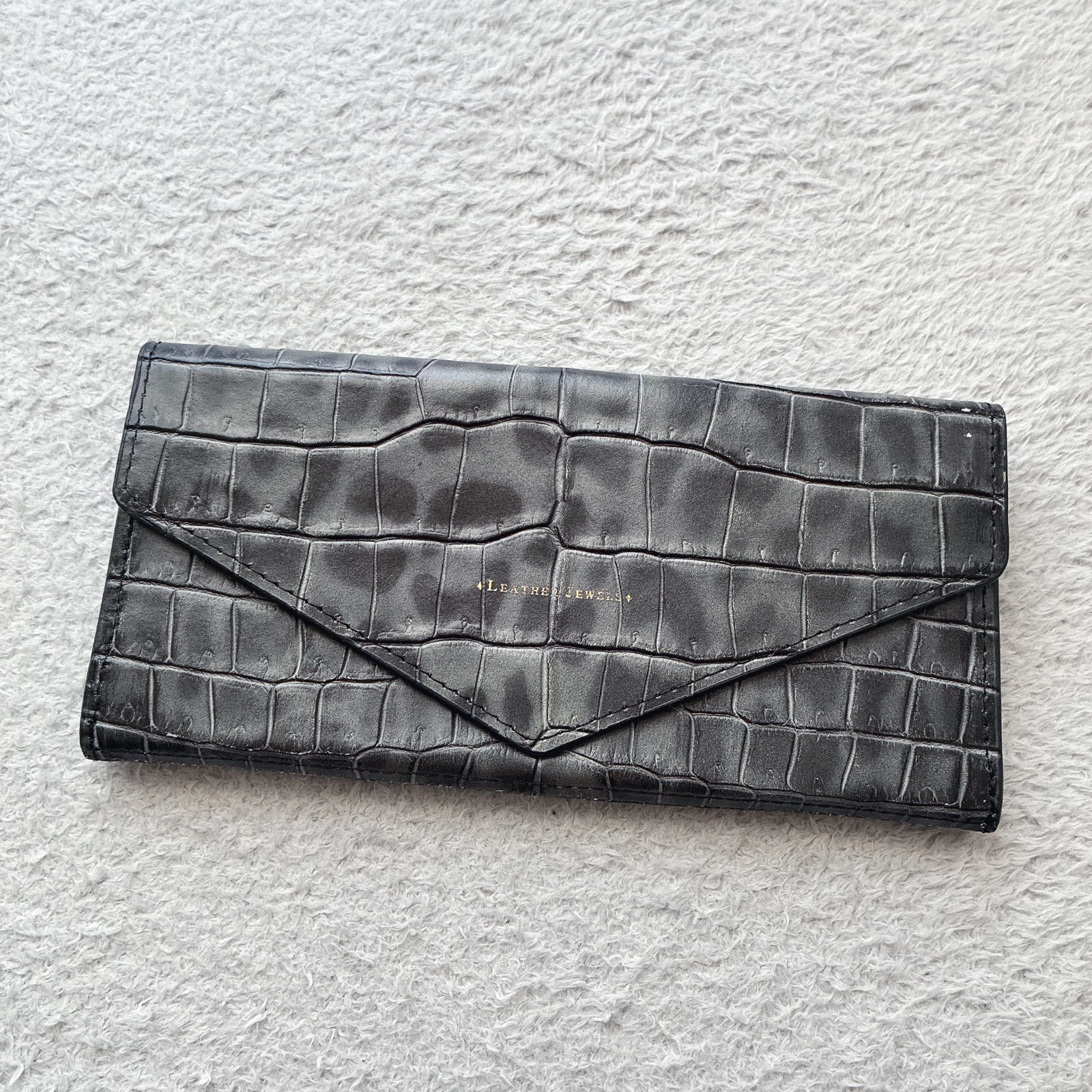 LEATHER JEWELS レザージュエルズ 長財布 フラップウォレット 